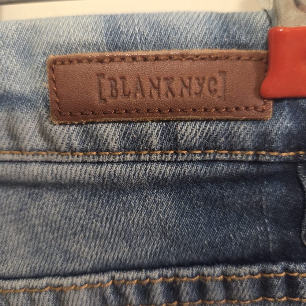 Blank NYC Distressed Blue Skinny Jeans - Picture 10 of 10